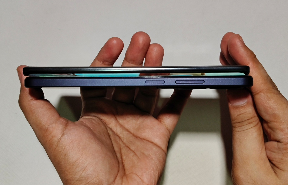 Infinix HOT 50 Pro+ vs OPPO A60 Thickness